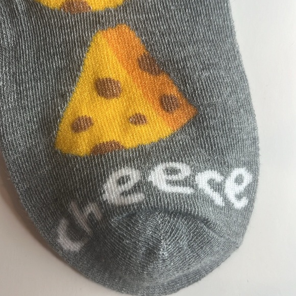 ❤️ Happy Cheese Socks Unisex NWT - Picture 2 of 5